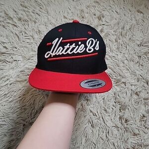 The Classics Hattie B's Nashville Hat Snapback Baseball Cap Black Red White